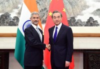 S. Jaishankar with Wang Yi