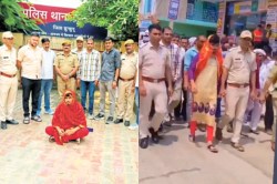 लड़की बनकर छिपा था इनामी बदमाश… पुलिस ने सड़क पर पैदल चलाया; सरपंच सहित साथी पर
हमले के मामले में था फरार - image
