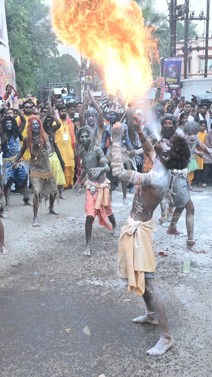 शिव भक्तिमय हुआ राजधनी, कावड़ यात्रा में दिखा उत्साह