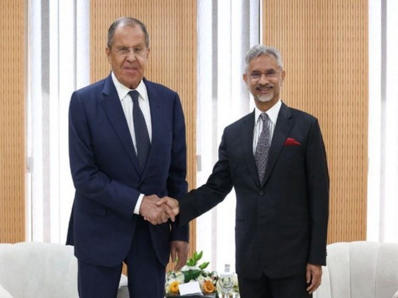 Lavrov with Jaishankar