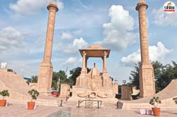 Rajasthan: वीरों का लहू वतन की मिट्टी में समाया, लेकिन शहीद स्मारक ने उनकी गाथा
को छिपाया - image