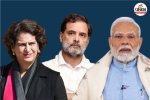 Rahul Gandhi, Priyanka Gandhi, PM Modi