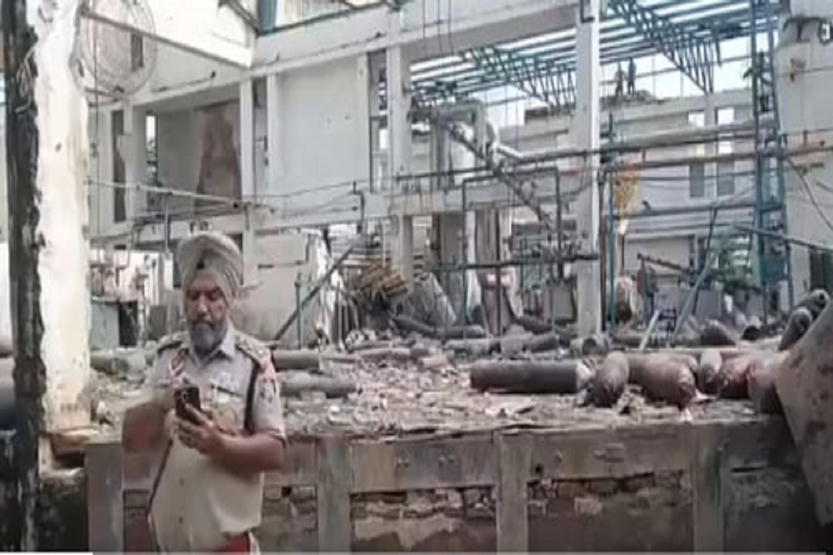 Mohali oxygen cylinder factory blast