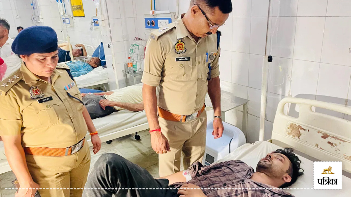 moradabad burqa woman harassment accused shot in police encounter arrested