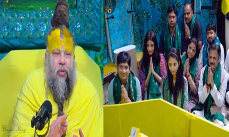 MP's Deputy CM Rajendra Shukla met Premanand Maharaj