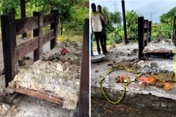 मुक्तिधाम में मृतक की खोपड़ी के साथ किया गया ऐसा काम, अस्थियां लेने पहुंचे परिजन
रह गए हैरान - image