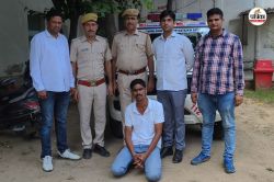 Rajasthan crime: वीरू बनकर चाय की थड़ी पर प्लेट धोते दबोचा आरोपी, शादी से इनकार
करने पर की थी महिला की हत्या - image