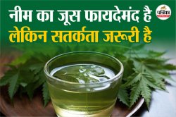 Neem Juice Side Effects: नीम का जूस पीने से मिलते हैं कई फायदे, लेकिन होते हैं
ये 3 नुकसान भी - image