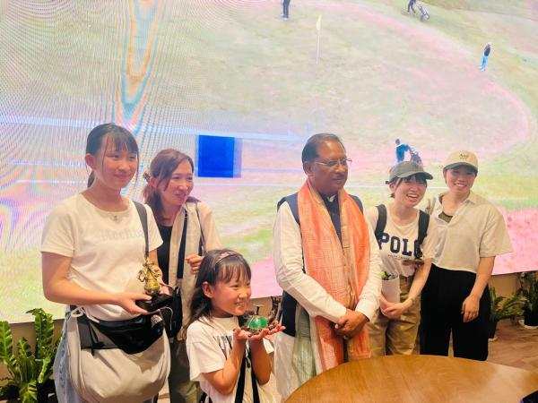 CM साय पहुँचे छत्तीसगढ़ पैवेलियन, वर्ल्ड एक्सपो 2025 में दिखी प्रदेश की संस्कृति और समृद्धि की अद्भुत झलक, देखें Photo...