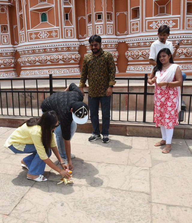 जयपुर में कचरा फेंकने वालों पर सख्ती, पत्रिका फोटो