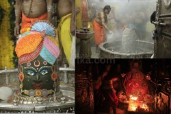 बाबा महाकाल को बांधी गई सबसे पहली राखी, पगड़ी पहनाकर किया अद्भुत श्रृंगार, लगा
सवा लाख लड्डुओं का महाभोग - image