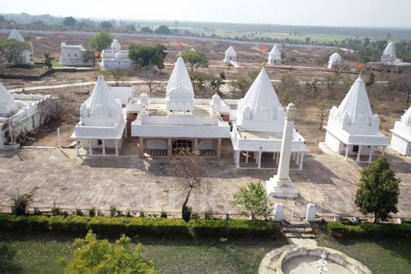 Jain tirth thubon nandishwar island 100 crore budget bundelkhand ashoknagar mp news
