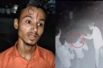 narsingh temple pujari beaten by goons cctv video viral chhatarpur mp news