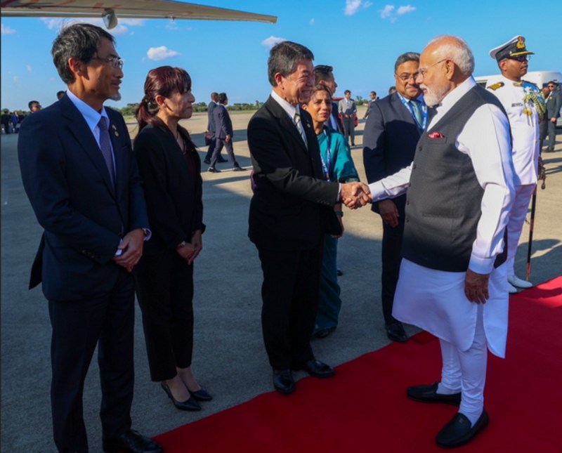 PM Modi departs for China