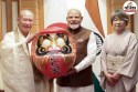 PM Modi Receives Traditional Japanese Daruma Doll in Tokyo