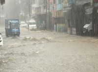 Heavy rain in ajmer