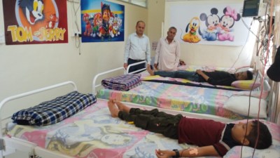 आबूरोड. थैलेसीमिया डे-केयर सेंटर ।