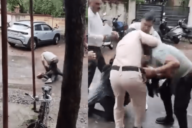 ITBP jawan beats wife video viral betul district court divorce hearing mp news