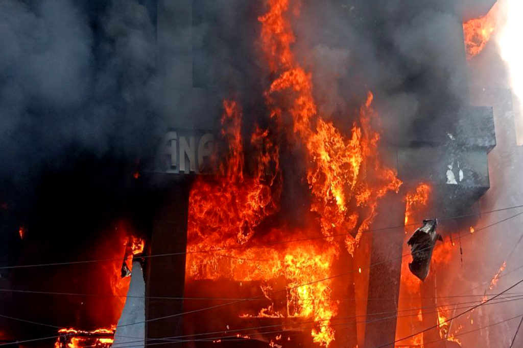 Huge Fire