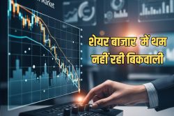 Share Market में नहीं थम रहा गिरावट का दौर, अधिकतर सेक्टर्स में दिखी बिकवाली,
उधर उछल गए ये शेयर - image