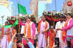 कड़े पहरे में निकली श्रीगंगा महारानी शोभायात्रा, मेयर और जिपंअ ने किया शुभारंभ,
मुस्लिम समाज ने की पुष्पवर्षा - image
