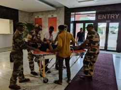 स्टैच्यू ऑफ यूनिटी पर किया आतंकवादी हमले का मॉकड्रिल - image