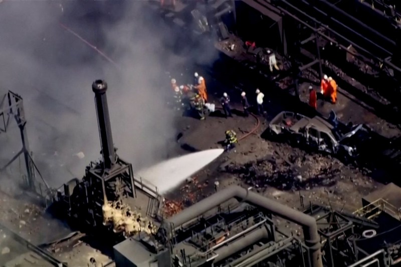 Clairton steel plant explosion