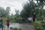 Heavy rain and storm