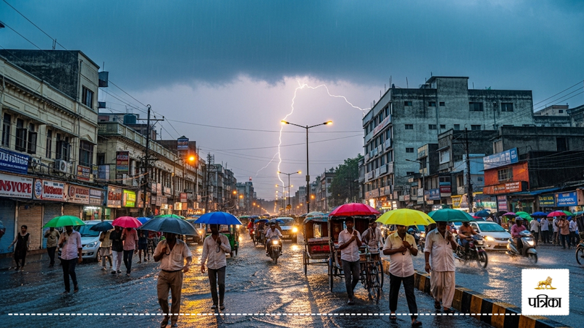 up heavy rains lightning alert 50 districts monsoon active imd warning