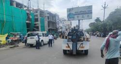 जिला अस्पताल और बीएमसी के सामने ग्रीन कॉरिडोर के तहत की गई कार्रवाई - image