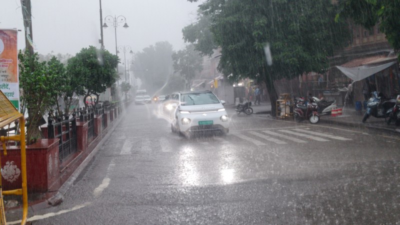 राजस्थान में मानसून एक बार फिर सक्रिय हो गया है।