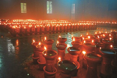 बलौदाबाजार में नवरात्रि की धूम (Photo source- Patrika)