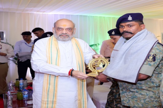 Operation Black Forest को अंजाम देने वाले जवान सम्‍मानित (फोटो सोर्स- DPR)
