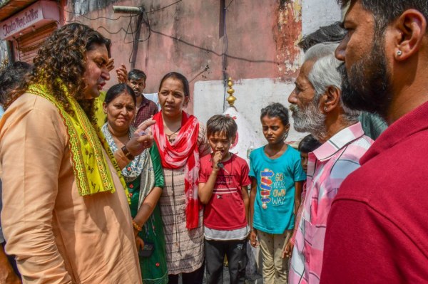 One woman died in jaipur