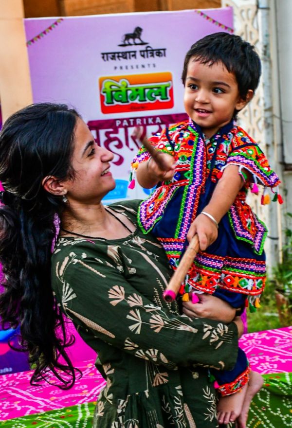 Rajasthan Patrika dandiya