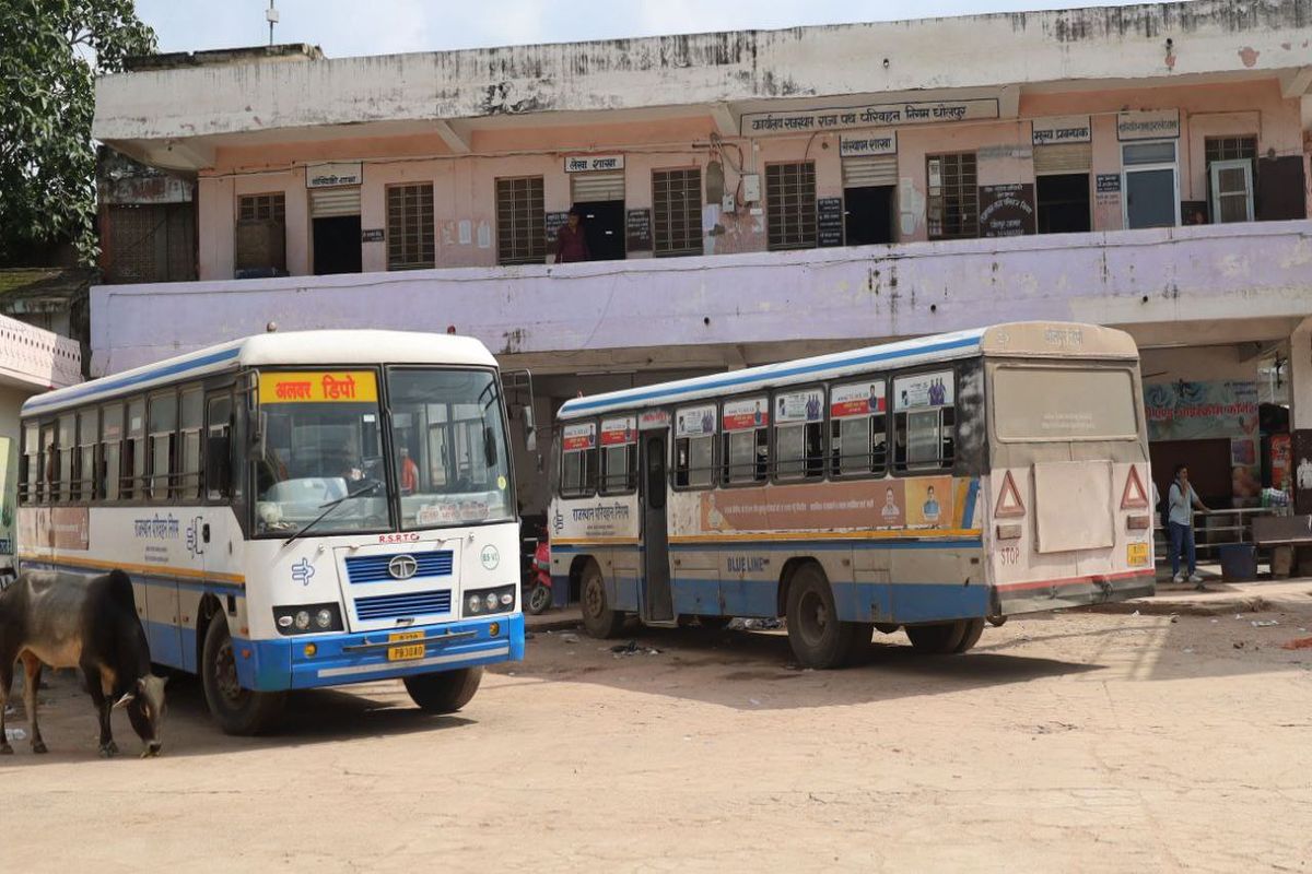 नवरात्रि तक धौलपुर डिपो को मिलेंगी पांच नई बसें Dholpur depot will get five new buses by Navratri