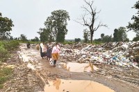 सड़क पर कचरा डंपिंग (Photo source- Patrika)