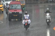 बिजली की चमक और बारिश की संभावना (फोटो सोर्स : Patrika)