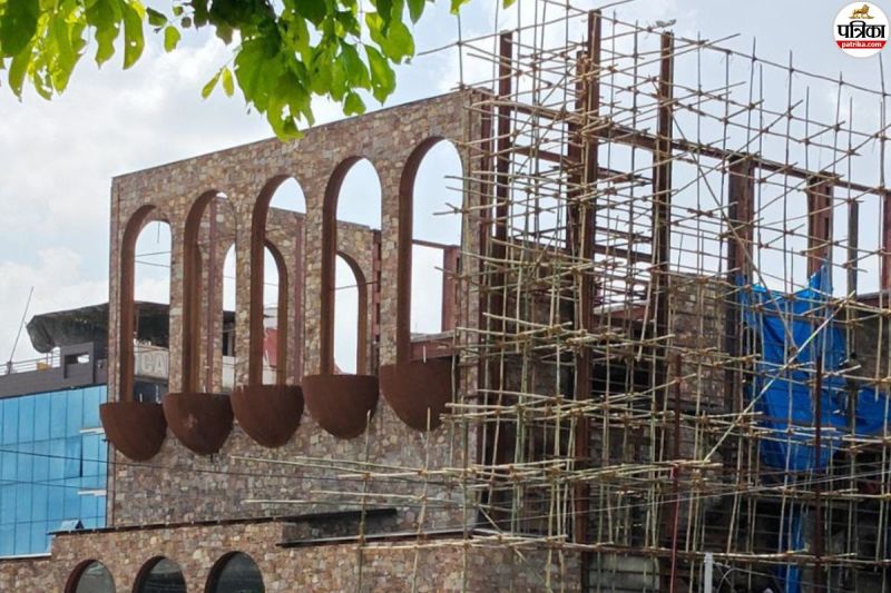 Illegal construction in Vidyadhar Nagar