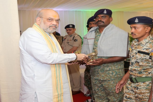 Operation Black Forest को अंजाम देने वाले जवान सम्‍मानित (फोटो सोर्स- DPR)
