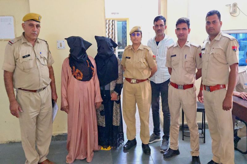 चुराया गया हार बरामद नहीं कर सकी पुलिस, भेजा जेल