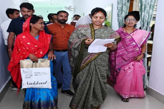 महिला एवं बाल विकास मंत्री का सरगुजा संभाग प्रवास (फोटो सोर्स- DPR)