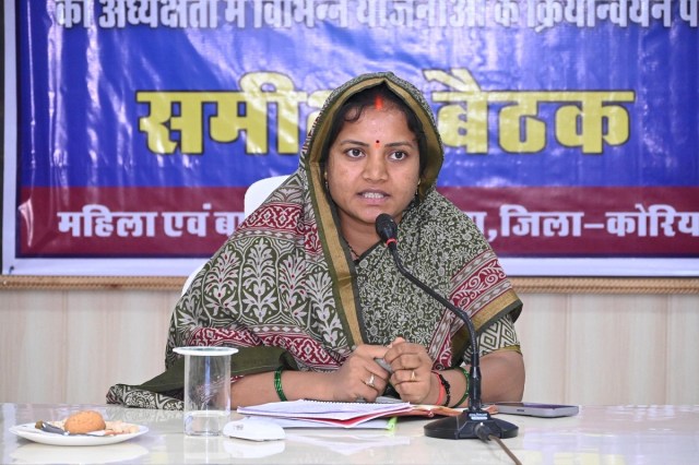 महिला एवं बाल विकास मंत्री का सरगुजा संभाग प्रवास (फोटो सोर्स- DPR)