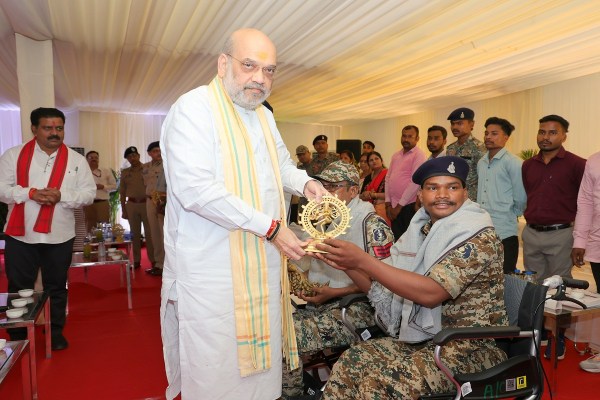 Operation Black Forest को अंजाम देने वाले जवान सम्‍मानित (फोटो सोर्स- DPR)
