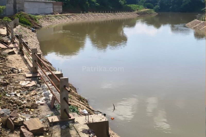 katni river ghats contaminated water Pitru Paksha tarpan mp news