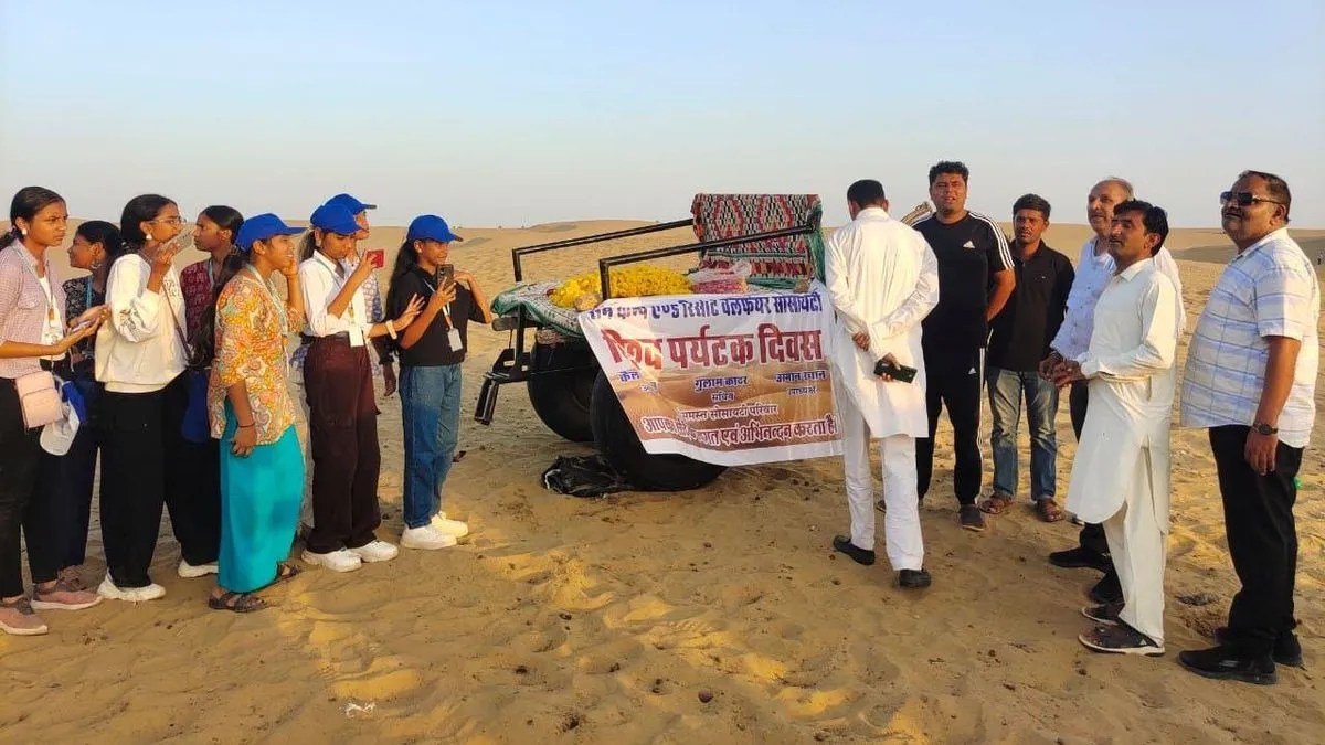 Video: शहर से लेकर सम तक सैलानियों का किया स्वागत-सत्कार