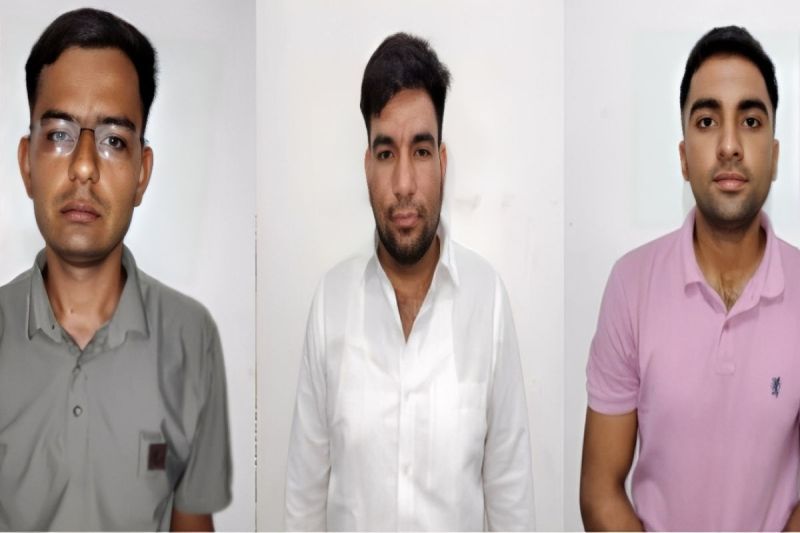 SOG arrests 3 probationer SI in Rajasthan