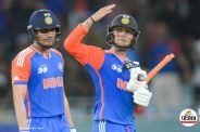 Abhishek Sharma with Shubman Gill