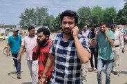 Murder accused rally