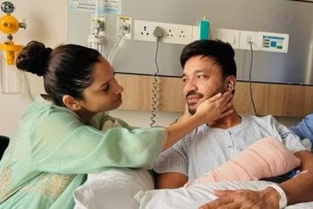 Ankita Lokhande Husband Vicky Jain Accident